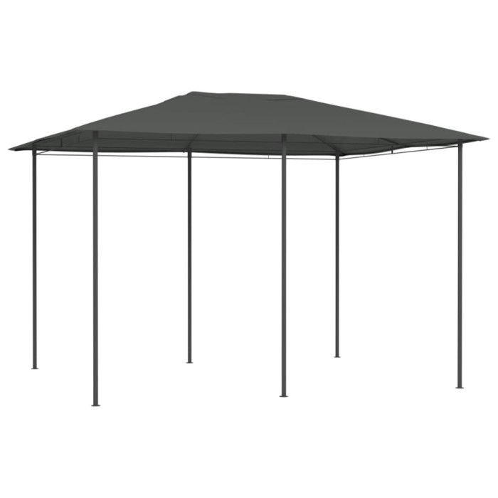 vidaXL Pavilion, antracit, 3x4x2,6 m, 160 g/m&sup2;