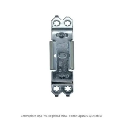 Contraplaca pentru usa PVC reglabila, mica foto