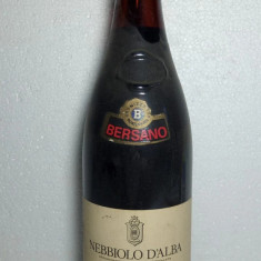 B 12 - VIN NEBBIOLO D'ALBA, DOC, BERSANO, recoltare 1980 CL 75 gr 12,5