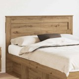 vidaXL Tăblie cap cu headboard Stejar Artizanal 140 cm Lemn compozit 888116