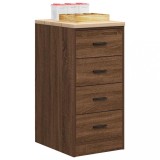 VidaXL Dulap de depozitare pentru garaj Stejar maro 40x51x85 cm
