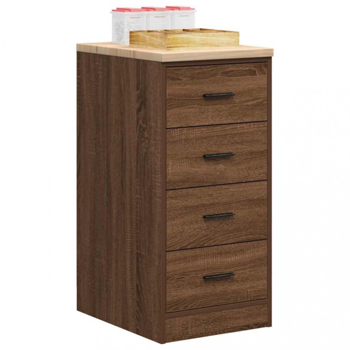 Gossi dulap de depozitare pentru garaj stejar maro 40x51x85 cm