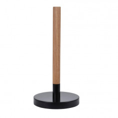 Suport rola servetele Eti, Excellent Houseware, 15 x 31 cm, bambus/metal