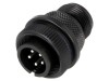 Conector Circular Aluminiu Negru 14S 97-3106A-14S-5P