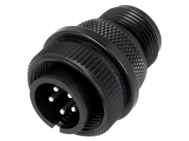 Conector Circular Aluminiu Negru 14S 97-3106A-14S-5P