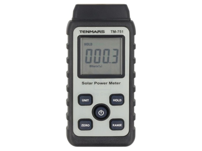 Luxmetru Digital 2000W/m2, 5%