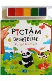 Pictam cu degetelele. Pui de animale