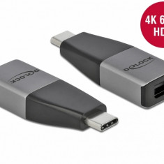 Adaptor USB 3.2-C Gen1 la mini DisplayPort (DP Alt Mode) 4K60Hz, Delock 64121