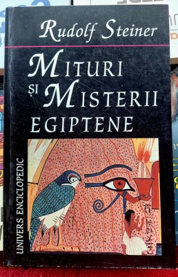 Mituri si mistere egiptene - Rudolf Steiner foto