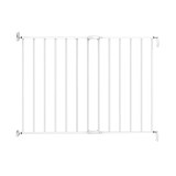 Poarta de siguranta extensibila pentru copii, Noma, 62&ndash;102 cm, metal alb
