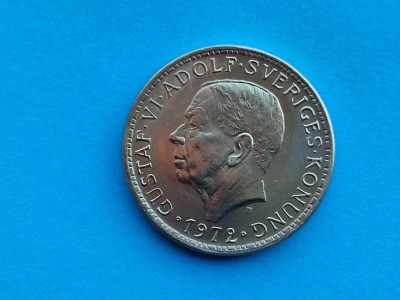 5 Kronor 1972 Suedia-stare excelenta foto