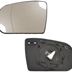 Geam oglinda Mercedes Clasa E (W210) 2000-2002 partea stanga View Max crom asferica cu incalzire
