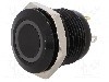 Intrerupator anti-vandalism, OFF-(ON), &Oslash;16mm, ONPOW, GQ16F-10E/J/G/24V/A