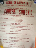 Cumpara ieftin AFIS CONCERT SIMFONIC -1975 - SALA PALATULUI