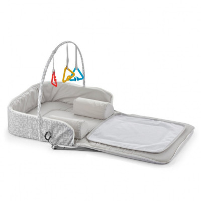 Geanta multifunctionala 3 in 1, BabyJem, 60x100 cm (Culoare: Roz) foto