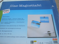Tabla magnetica 40x40 cm foto