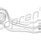 Suport, transmisie automata VW TRANSPORTER IV bus (70XB, 70XC, 7DB, 7DW, 7DK) (1990 - 2003) TOPRAN 110 141