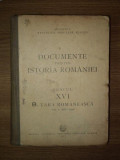 DOCUMENTE PRIVIND ISTORIA ROMANIEI, VEACUL XVI, TARA ROMANEASCA, VOL. V, 1581-1590 , BUC. 1952 * PREZINTA HALOURI DE APA