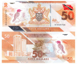 Trinidad &amp; Tobago 50 Dolari 2020(21) P-64a Polimer UNC