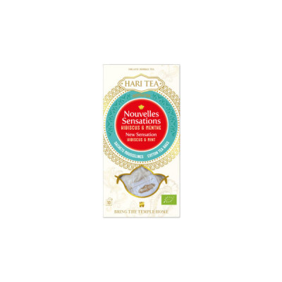 Ceai Premium New Sensation Hibiscus si Menta Bio Hari Tea 10dz foto