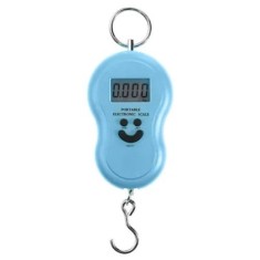 Cantar Electronic Portabil FOXMAG24, 50kg, Ecran LCD, Portabil, Sisteme de Atentionare pentru Greutate depasita sau Baterie descarcata, Albastru
