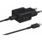 Incarcator Retea Cu Cablu USB-C Samsung, 25W, 3A, 1 x USB-C, Negru EP-T2510XBEGEU
