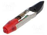Lampă LED roșie T5,5 24V EAO, 1 diodă, 330mcd