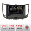 Navigatie Infinity FX intre anii 2009-2012 Android Octa Core 720p 4+64 DSP 360 camera carplay android auto CarStore Technology