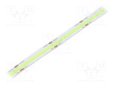 Bandă LED COB verde 10mm IP20 10W/m WISVA OPTOELECTRONICS