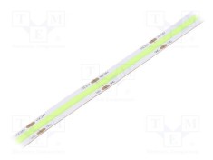 Bandă LED COB verde 10mm IP20 10W/m WISVA OPTOELECTRONICS