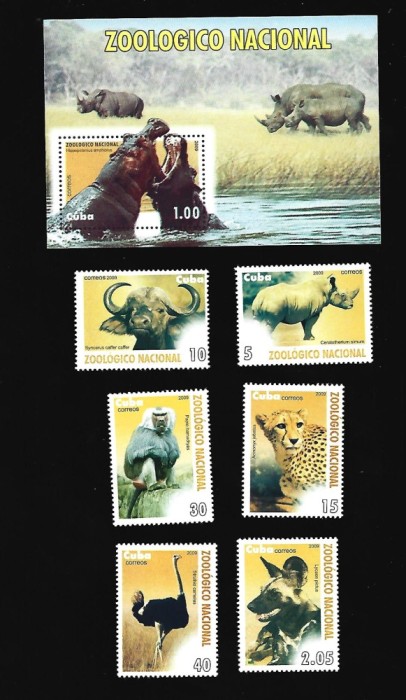 cuba animale mnh