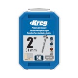 Set holtsuruburi pentru gauri in lemn Kreg SML-C2-50, O8x50 mm, 50 bucati