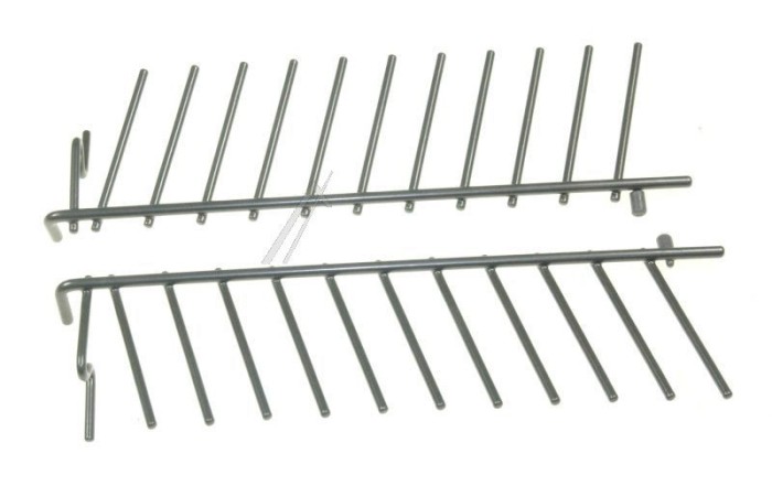 EINSATZ KLAPPSTACHELREIHE F&Uuml;R OBERKORB SILBER 00268044 pentru masina de spalat vase BOSCH/SIEMENS