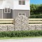 Gossi cos gabion arcuit, 100x30x120/140 cm, fier galvanizat