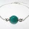 Bratara argint cu amazonit natural