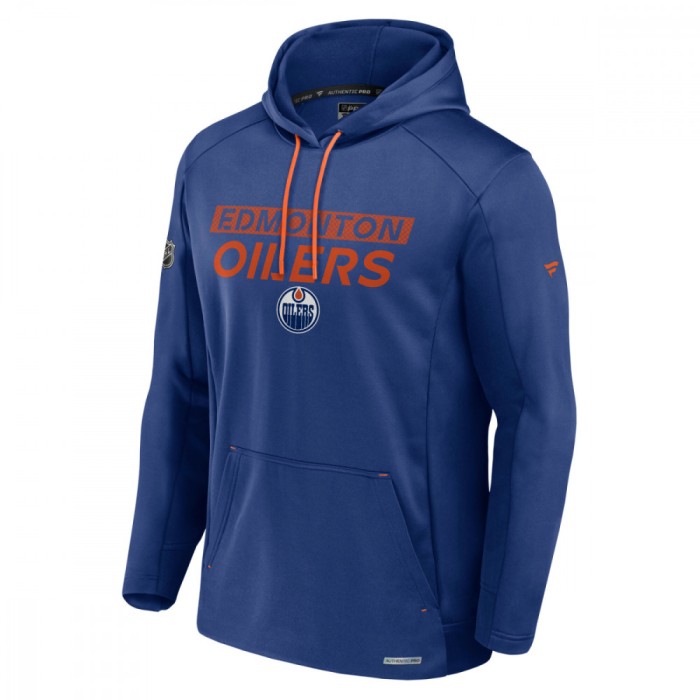 Edmonton Oilers hanorac de bărbați cu glugă AP Rink Poly Fleece Pullover Hood - XL