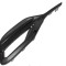 Grila bara protectie, spoiler Opel Astra K, 2020-02.2022, montare fata, dreapta, negru; cu locas ornamente; gauri proiectoare, RapidAuto