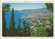 Italia, Sanremo, carte postala ilustrata 3, necirculata foto