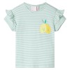 Tricou pentru copii, verde mentă, 92, vidaXL
