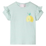 Tricou pentru copii, verde menta, 116 GartenMobel Dekor, vidaXL