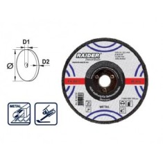 Disc abraziv 180x6x22,2mm, Raider 160111