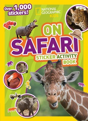 National Geographic Kids on Safari Sticker Activity Book: Over 1,000 Stickers! foto