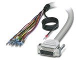 Cablu PHOENIX CONTACT D-Sub 15 pini 1m PVC gri IP54