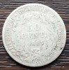 (A1004) MONEDA DIN ARGINT FRANTA - 50 CENTIMES 1881, CERES, Europa