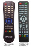 Telecomanda compatibila pentru receptor Amiko ?Synaps