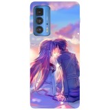 Husa compatibila cu Motorola Moto G50 model Sword Art Online Kiss, Silicon, TPU, Viceversa, Transparent, Carcasa