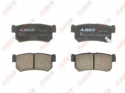 Set placute frana,frana disc SSANGYONG ACTYON I (2005 - 2011) ABE C20008ABE foto