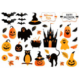 Sticker decorativ Halloween - 50x70 cm