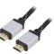 Cablu HDMI 2.0 Textil 1m Negru