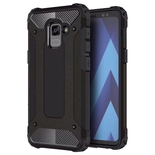 Husa SAMSUNG Galaxy A5 2018 \ A8 2018 - Armor (Negru) Forcell Husa SAMSUNG Galaxy A5 2018 \ A8 2018 - Armor (Negru) Forcell